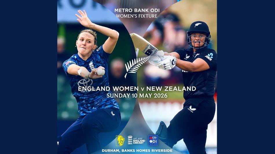 Two women playing cricket