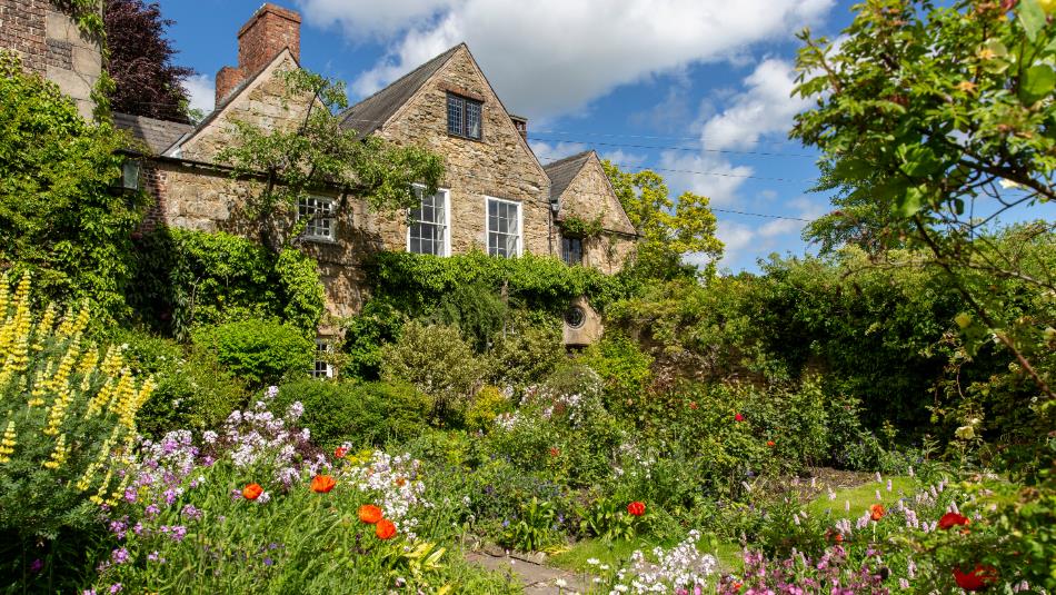 Image of Crook Hall Gardens. Credit: Crook Hall Gardens National Trust, Images Annapurna Mellorage.