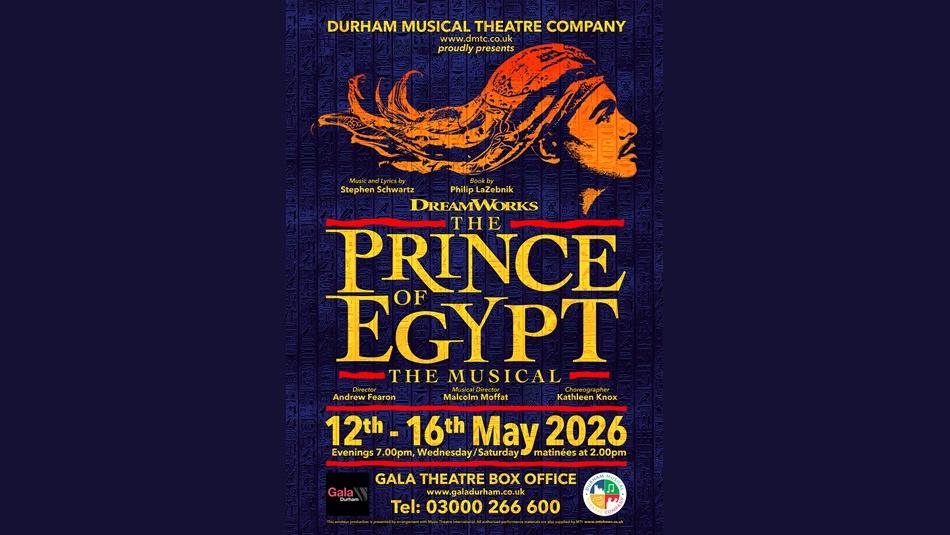 Poster advertising the event with an image, dates and times and contact details