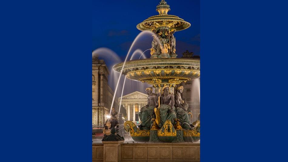 Water fountain "Fauré and His Pupils"