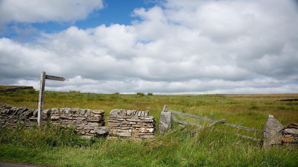 Durham Dales on a sunny day