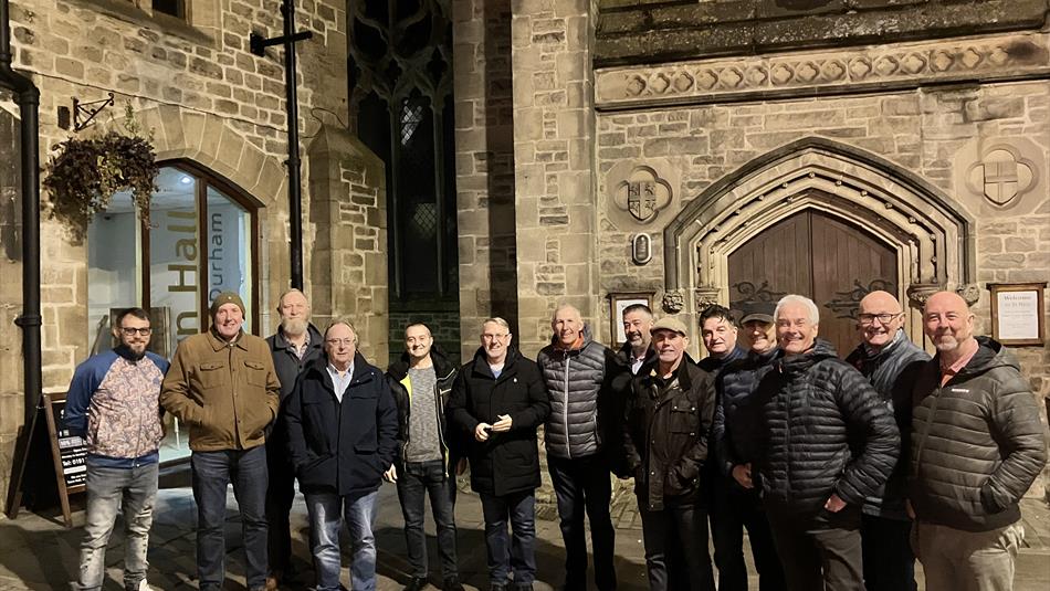 Private Dark Durham Tour for the Houghton 41 Club.
