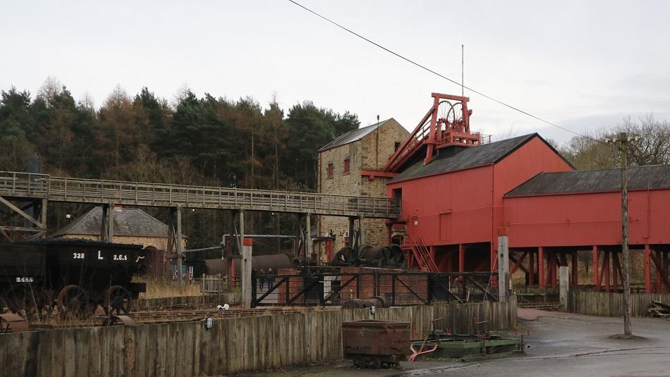 The coal mine at Beamish Museum