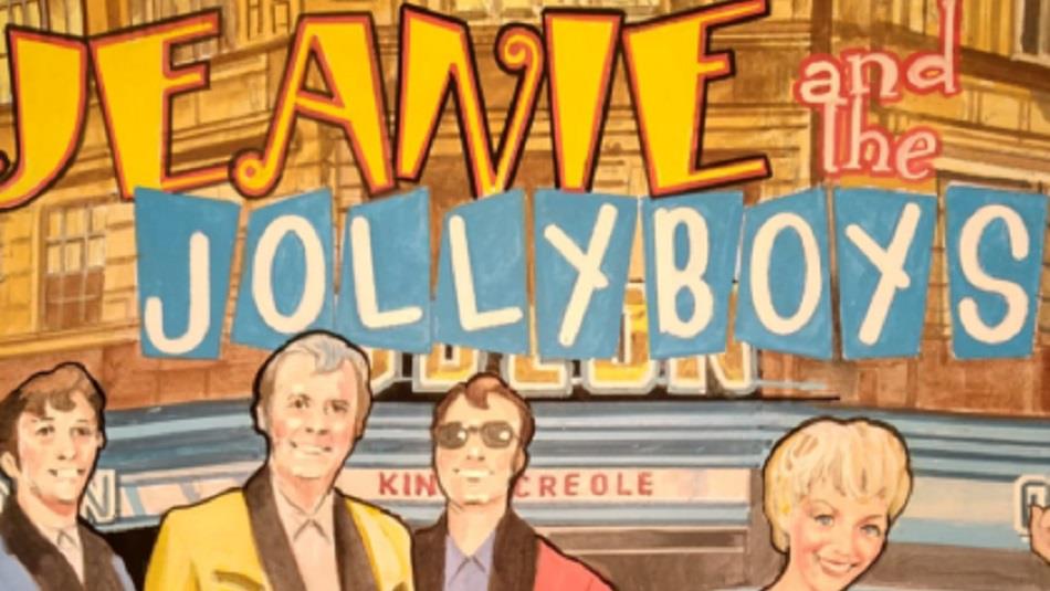 Cartoon image of Jeanie and the Jolly Boys