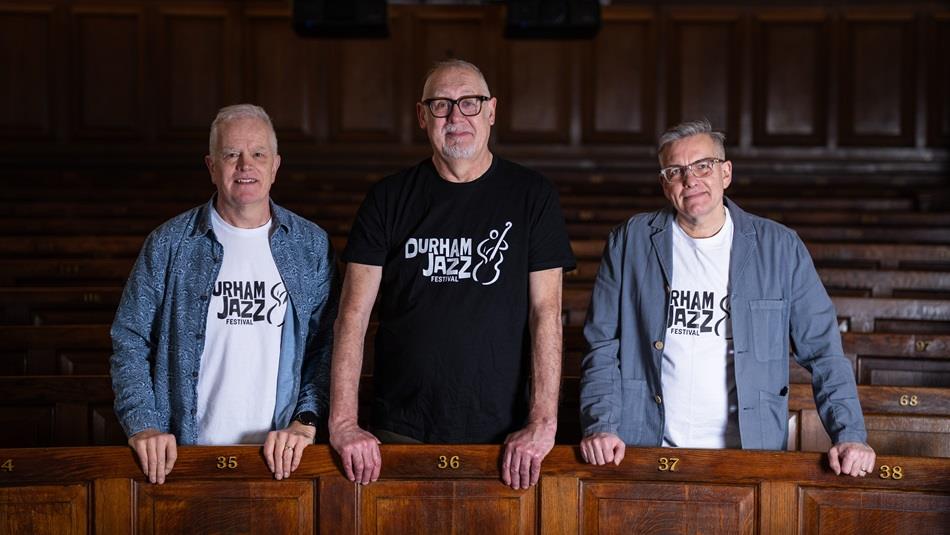 L-R John Lyons, Richard Turner and Alan Patrickson.