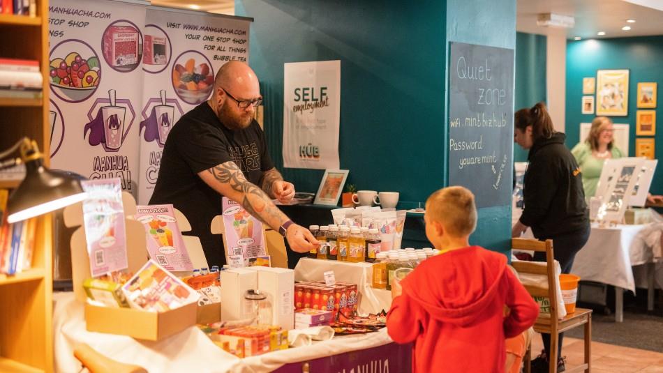 Stall at Market Place at The HUB