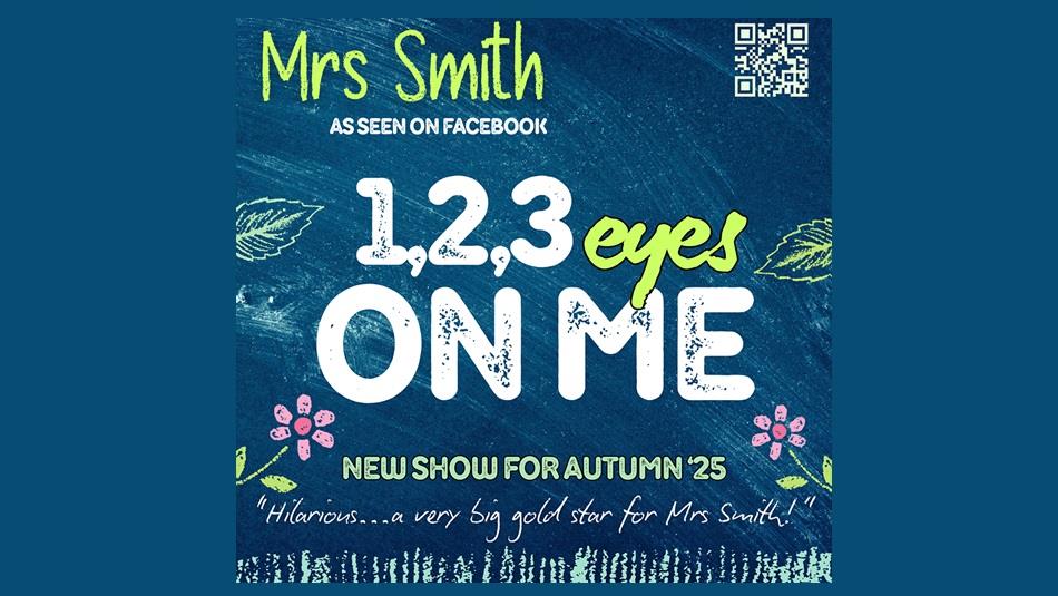 Mrs Smith advertising poster.