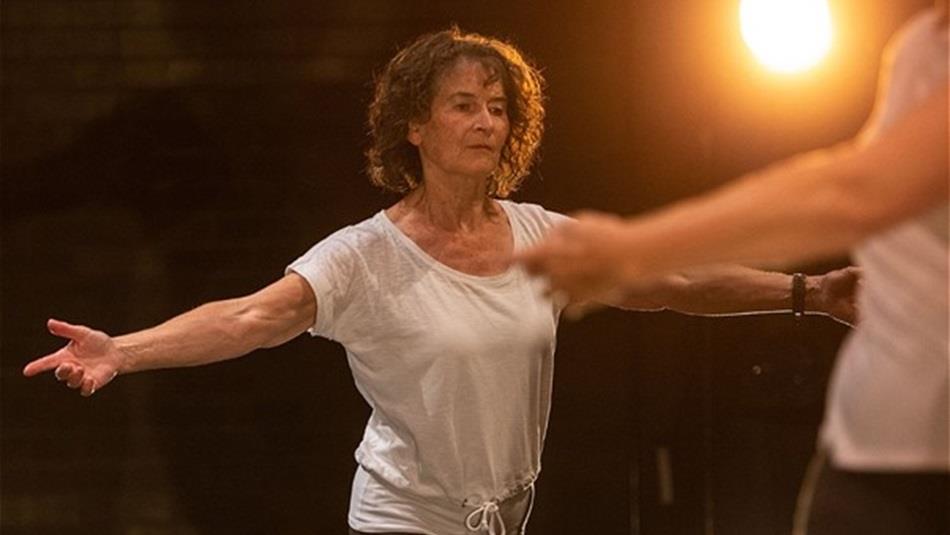 a woman dancing