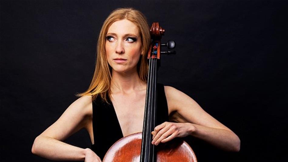 Karen Hall playing cello