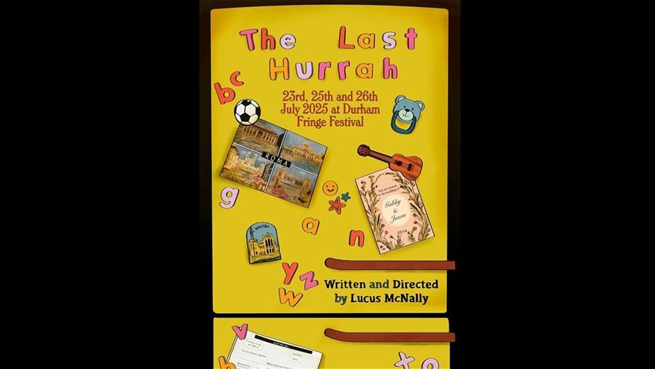 The Last Hurrah advertising poster showing details of events
