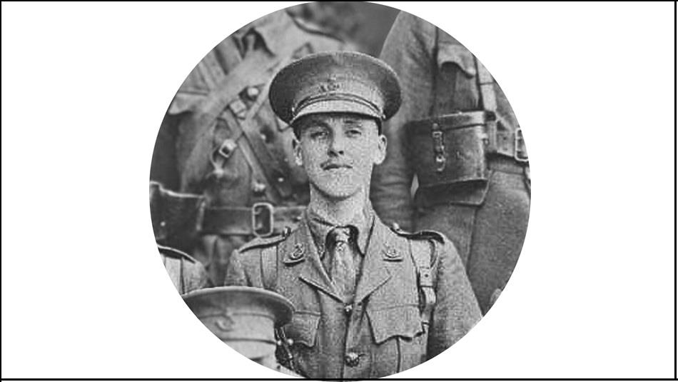 Roland Bradford in army uniform.