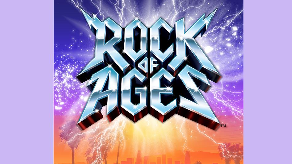 Rock of Ages wording and logo