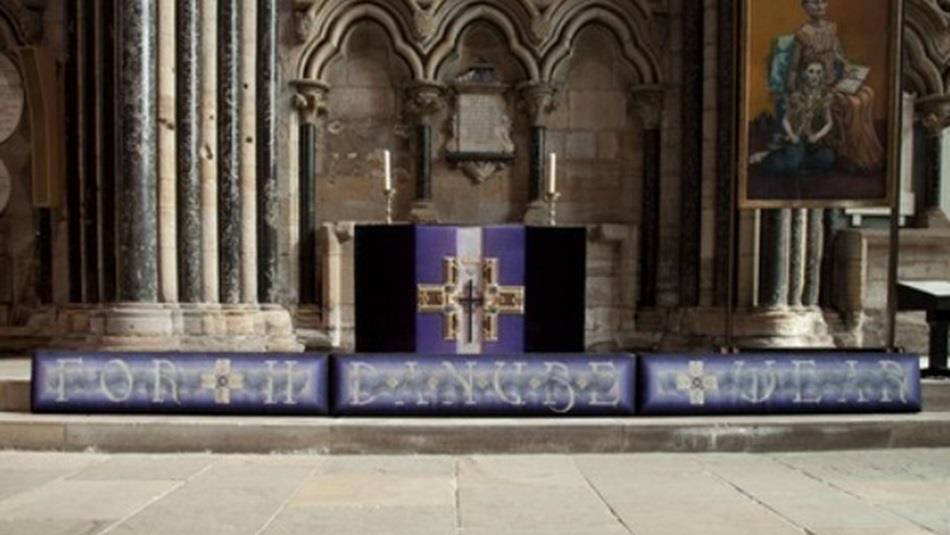 Durham Cathedral altar cloths