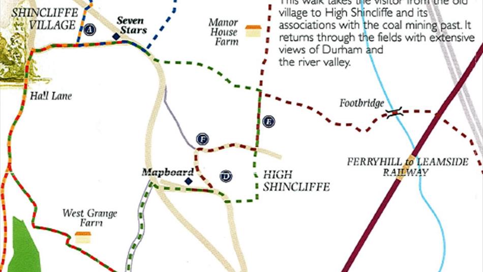 Shincliffe Walks - Walk 2 The Waggonway Walk