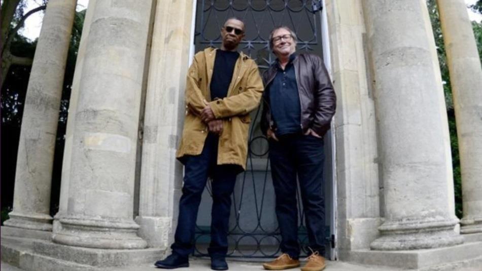 Photograph of Simon Fowler and Oscar Harrison