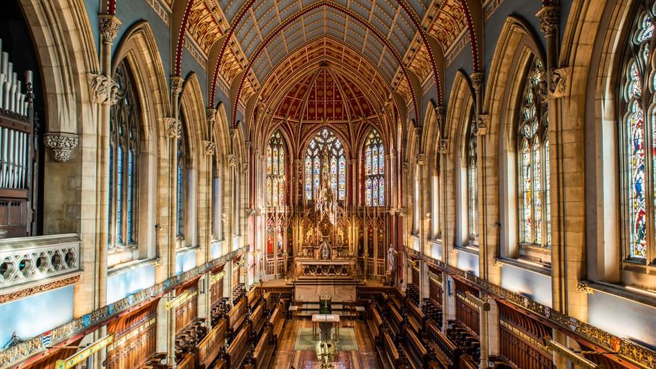 St Cuthbert's Chapel at Ushaw Historic House, Chapels and Gardens