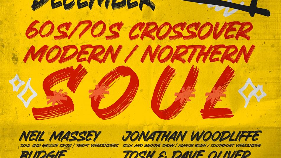 Northern Soul Night - 60s/70s Crossover Modern Soul