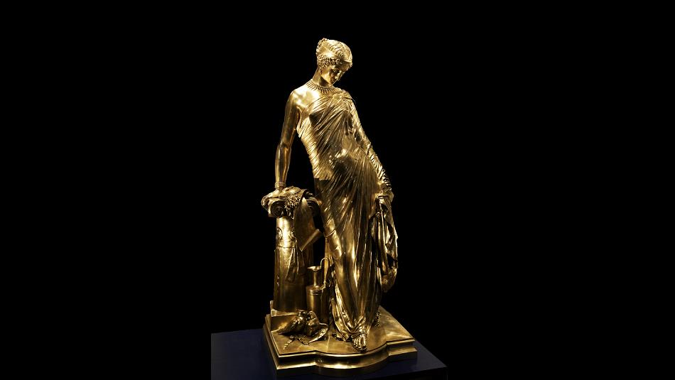 Golden sculpture