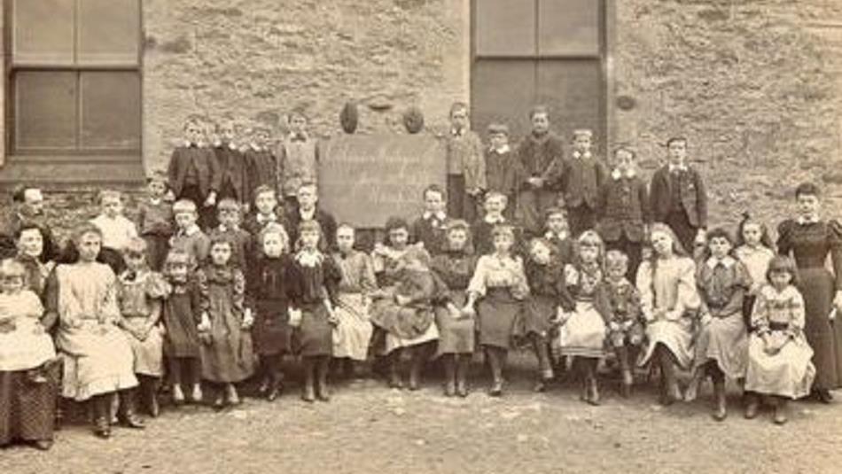 School pupils 1898