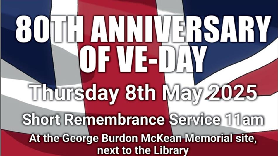 Union Jack - VE DAY 80th Anniversary.