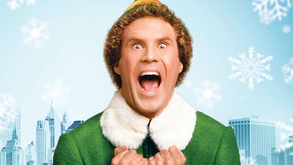 Will Ferrell as Elf. Elf Movie Poster.