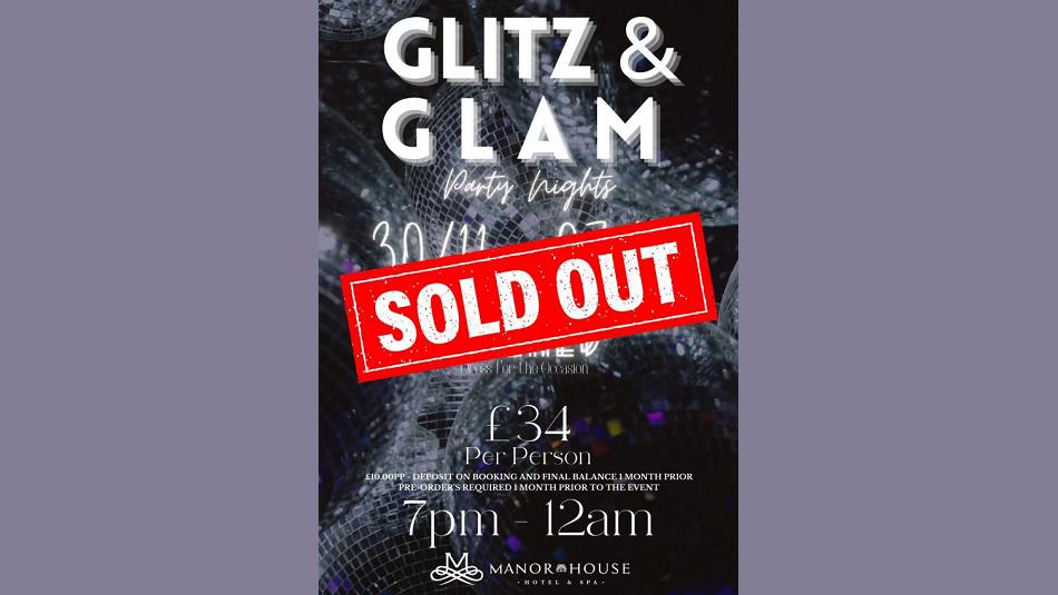 Glitz & Glam Party Nights - The Manor House Hotel and Spa