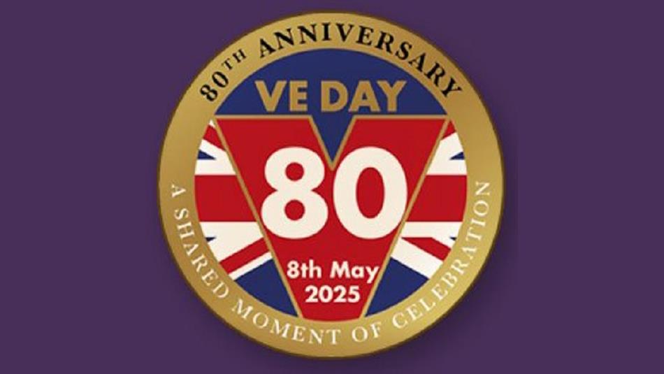 80th Anniversary VE day celebrations logo