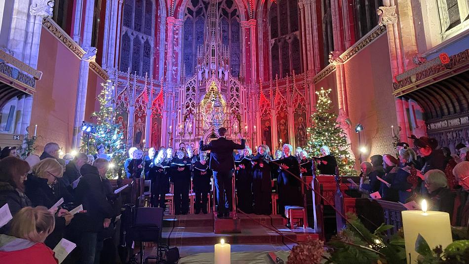 Christmas Carol concert at Ushaw.