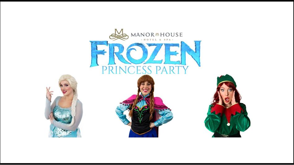 Queen Elsa, Princess Anna & Holly the Elf