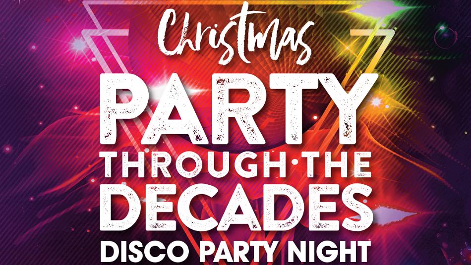 Christmas Party Through The Decades Disco - Bowburn Hall Hotel