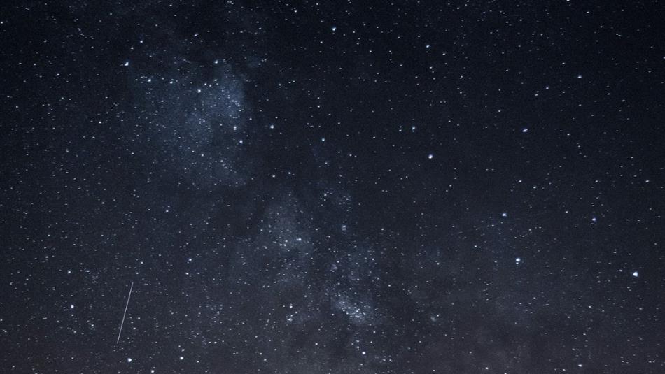 A dark starry sky