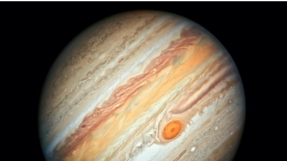 Close up of Jupiter
