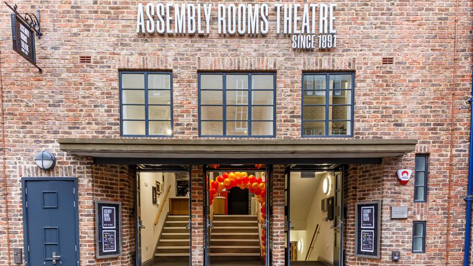 Enterance to The Assembly Rooms Theatre