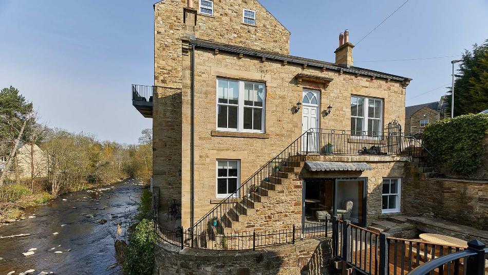 External view of Mill Race Cottage