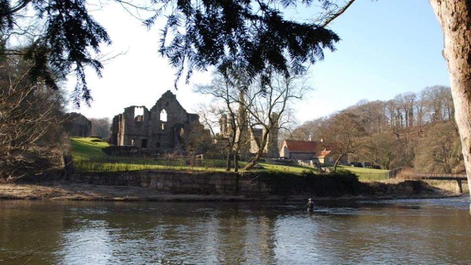 Fishing at Finchale Abbey Park