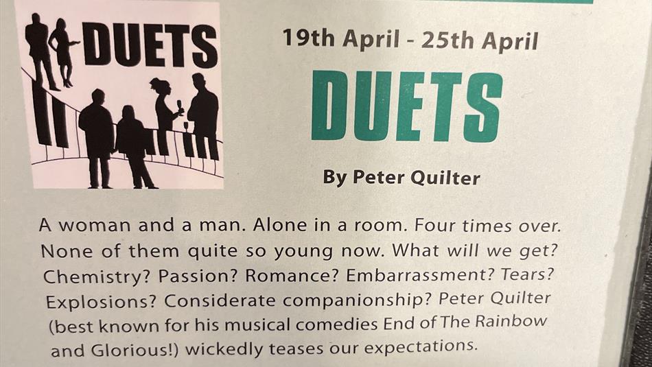 Duets by Peter Quilter - The City Theatre