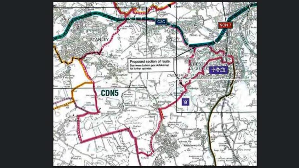 Link up the Loops - Consett to Chester-le-Street Cycle Route