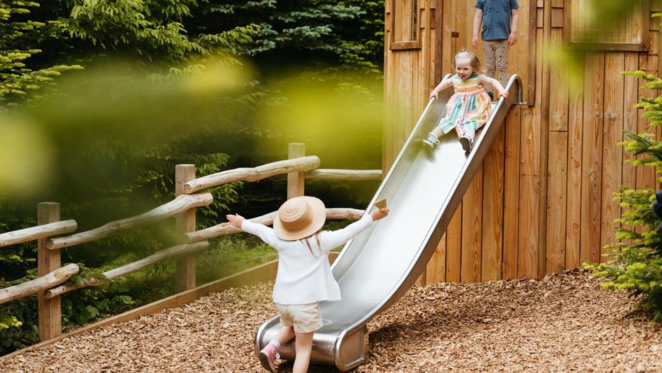 The Plotters Forest Outdoor Adventure Playground at Raby Castle