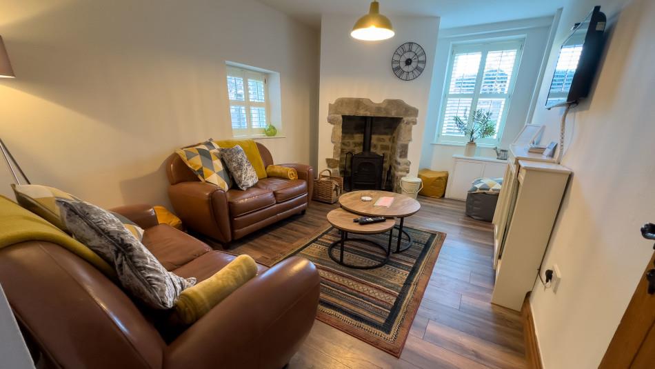 Lounge at No 1 Old Hall Cottage