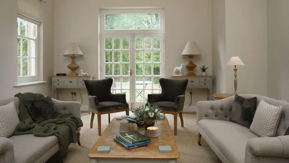 Living room at Maplewood Lodge Wynyard Hall