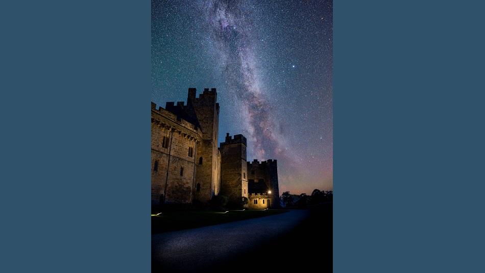 Stargazing at Raby Castle