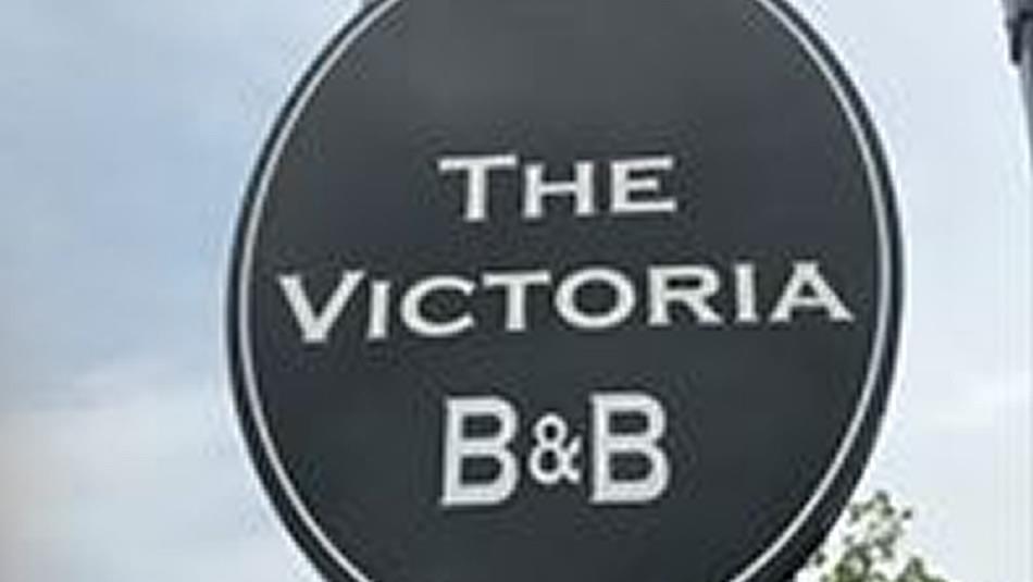 The Victoria pub sign