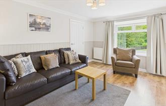 Living area at The Fairways