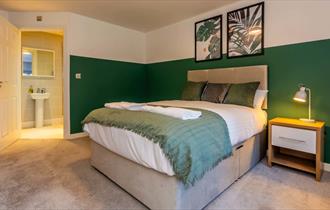 Double bedroom at Whinney Hill