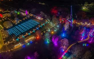 Aerial view of Aglow presented by The Auckland Project