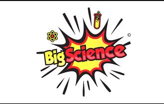Big Science logo in red and yellow
