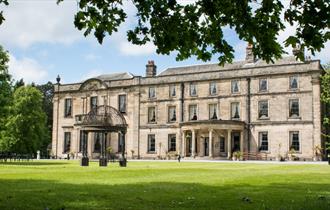 Beamish Hall Hotel exterior and gardens