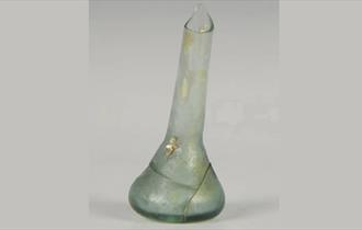 Ancient Egyptian Glass Bottle