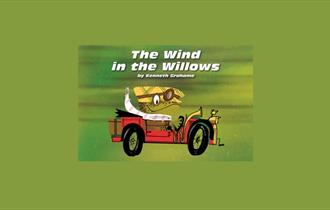 Illustration of Toad  from The Wind in the Willows driving a red car