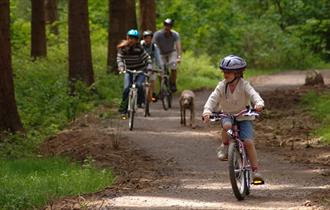 Family cycling